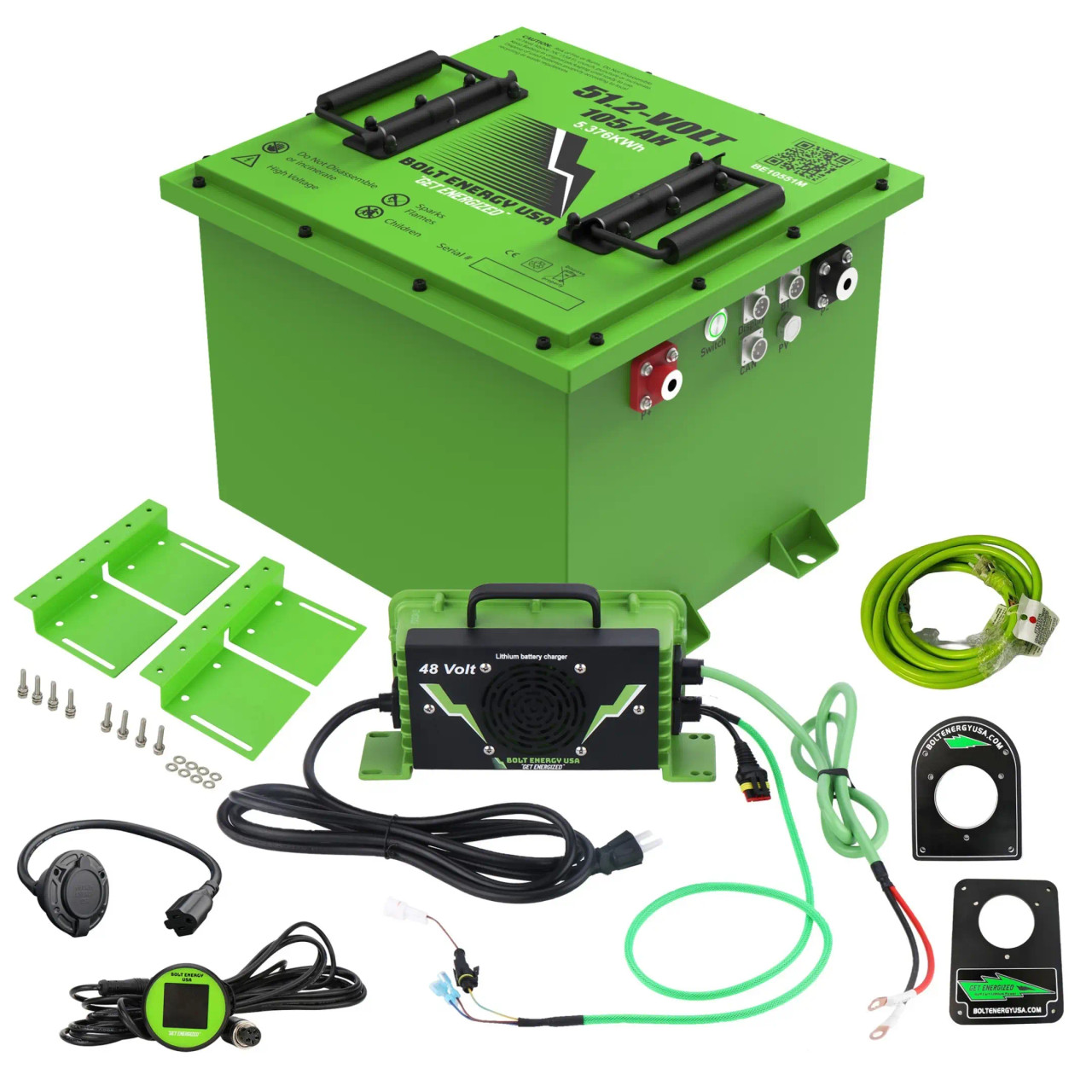 02 Best Lithium Golf Cart Batteries 2026 BOLT Lithium BOLT Lithium Golf Cart Battery Bundle